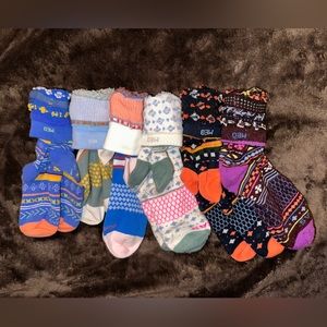 6 pairs Bombas socks women’s medium